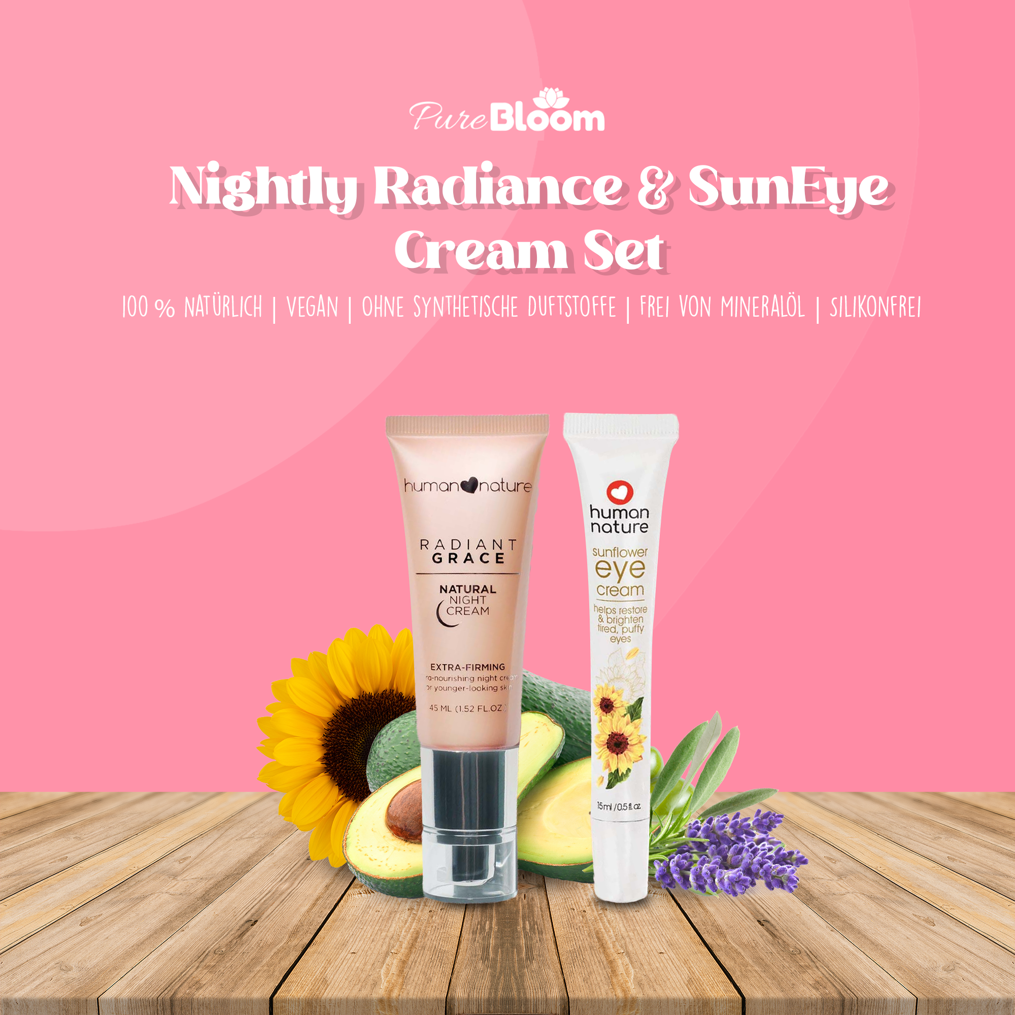 Nightly Radiance & SunEye Cream Set