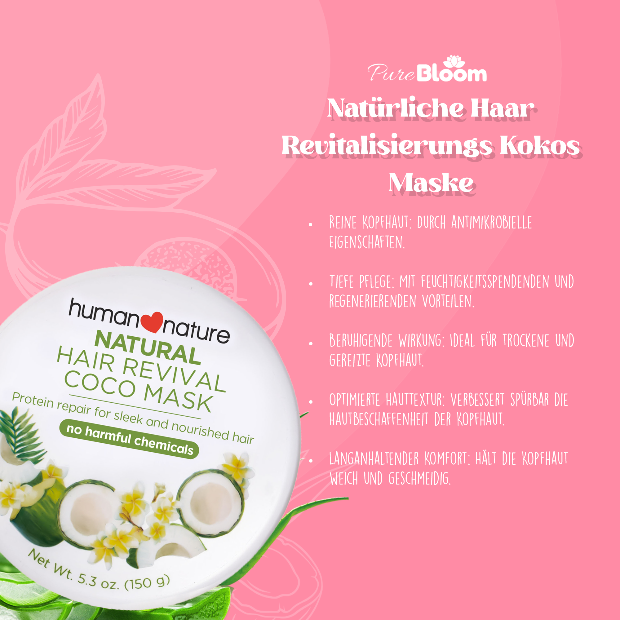 Natural Hair Revival Coco Mask